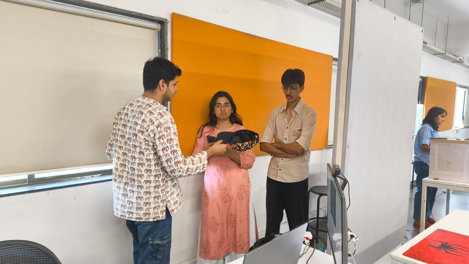 Polite Papparazo What does it mean? papparazi's usually take photos without permission everywhere, and in my idea the camera itself takes pe